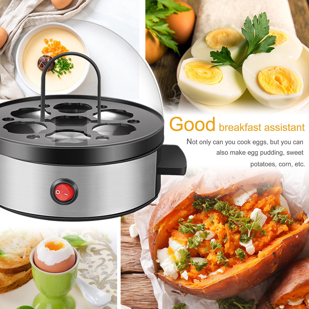 Multifunctional Mini Egg Cooker & Steamer – Portable Breakfast Egg Maker
