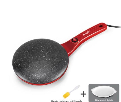 Non-Stick Spherical Crepe Maker – Double-Sided Flip Breakfast Baking Pan