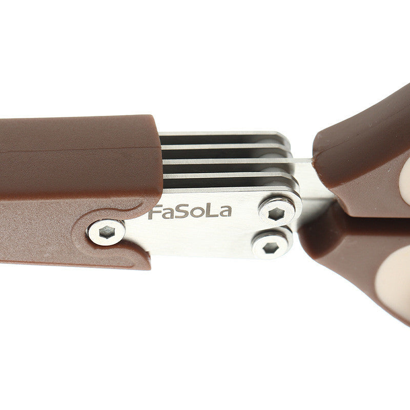 Stainless Steel Food Scissors – Multifunctional Cutter for Vegetables, Meat & Baby Food
