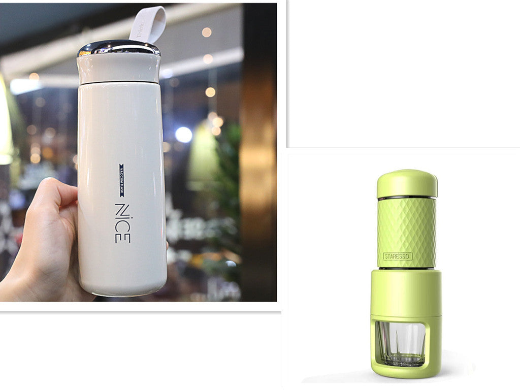 Portable Manual Espresso Coffee Maker – Compact Handheld Coffee Machine