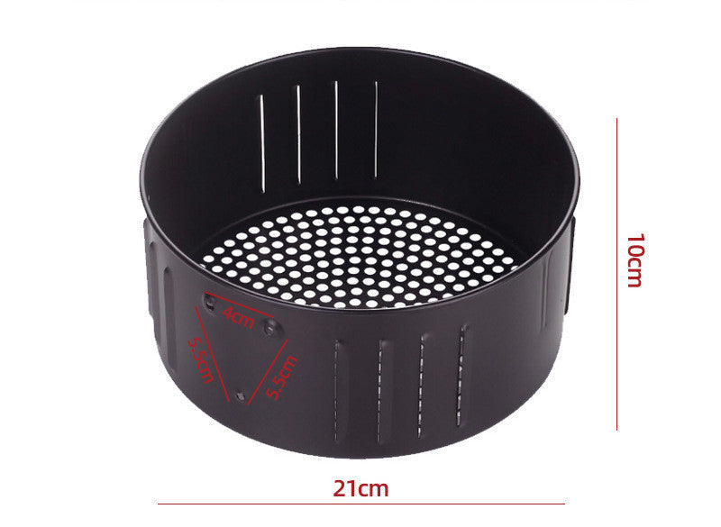 Air Fryer Food Basket with Liner – Non-Stick Reusable Silicone Accessories