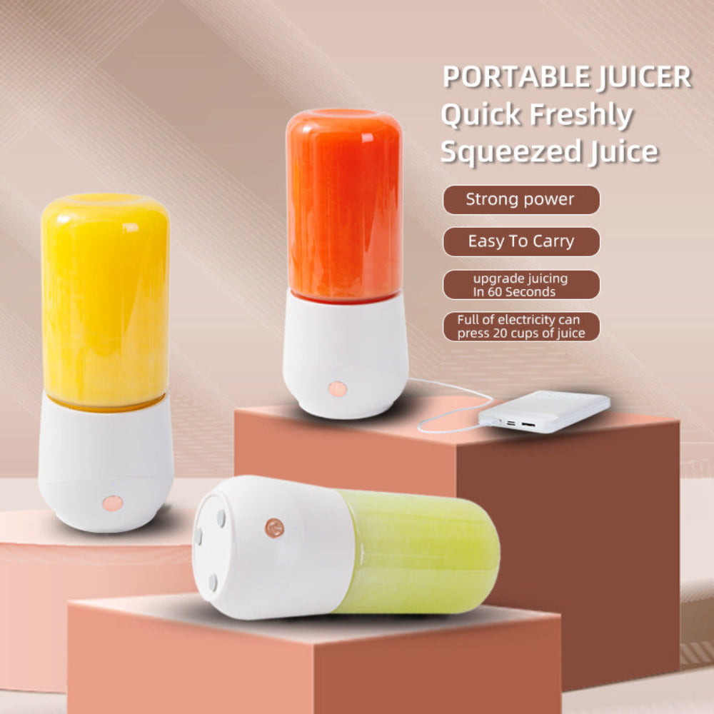Personal mini blender cup – portable electric juicer for smoothies, fruit juice & milkshakes