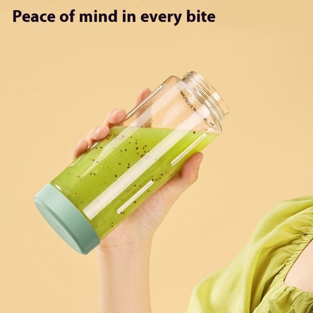 Portable rechargeable juicer cup – multifunctional mini electric blender for fruits & vegetables