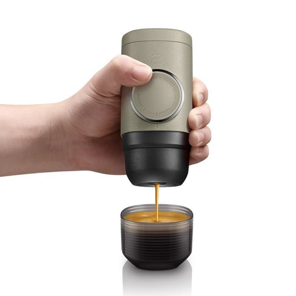 Manual espresso portable capsule coffee machine
