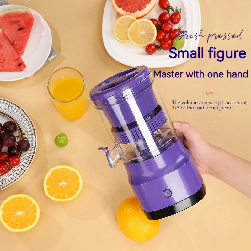 USB Rechargeable Electric Citrus Juicer – Portable Orange & Lemon Squeezer for Fresh Juice | Kitchen Blender Gadget
