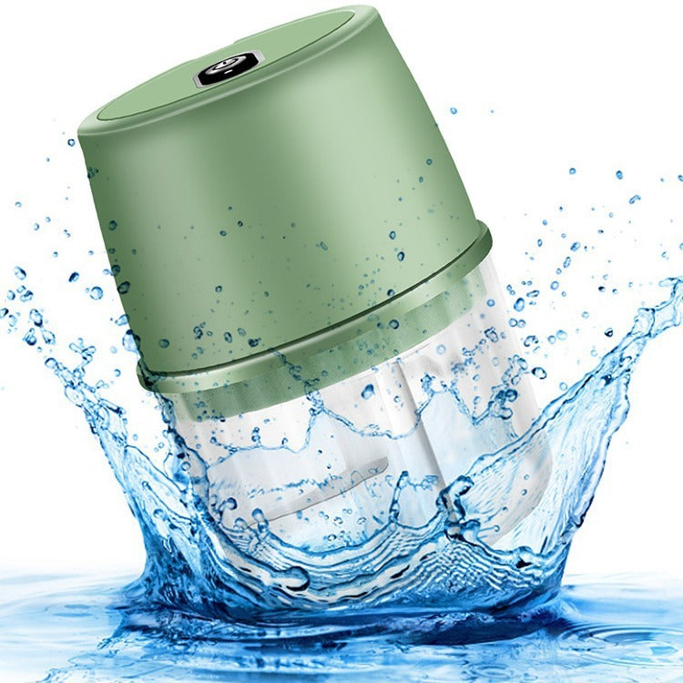Mini Electric Garlic Chopper – USB Rechargeable Food Processor for Kitchen
