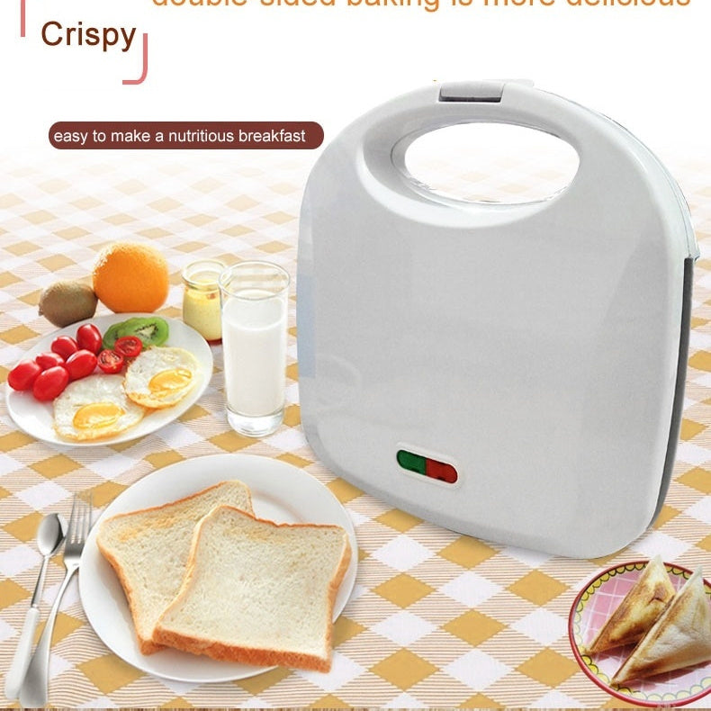 Double-Sided Sandwich Maker – 220V Non-Stick Panini Press & Breakfast Grill for Home