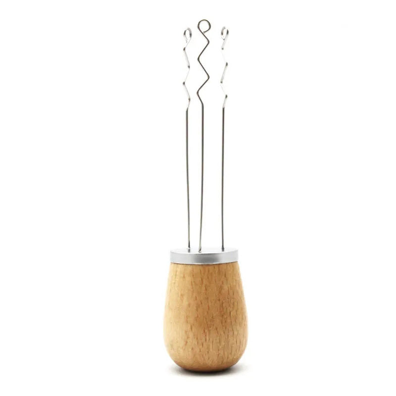 Stainless Steel Espresso Tamper & Coffee Grounds Dispenser – Barista Tool