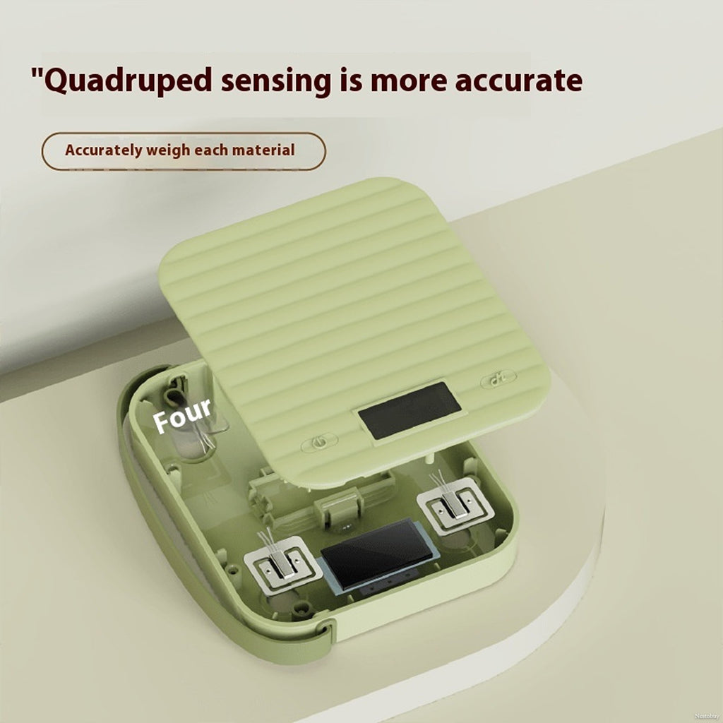 Compact precision electronic kitchen scale – small digital food scale for household