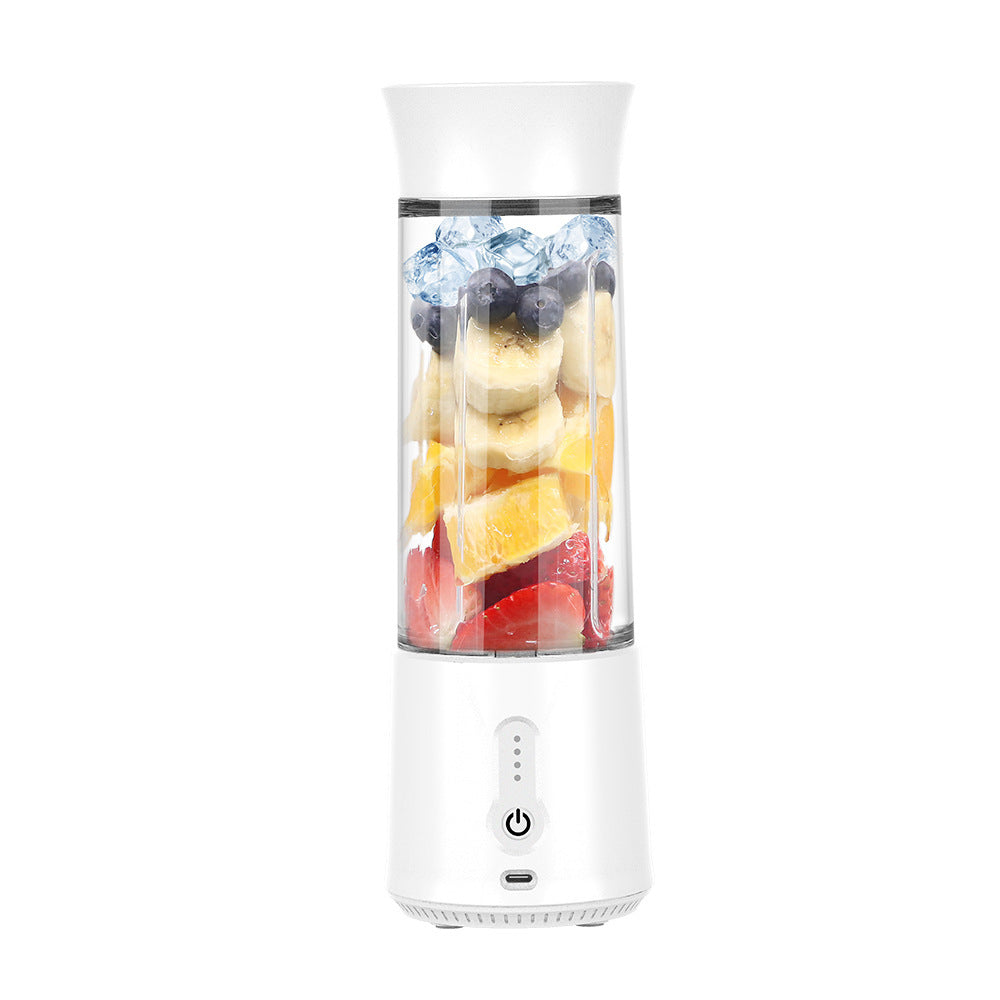 Mini Electric Fruit Juicer – Small Portable Juicing Cup & Blender for Smoothies and Shakes