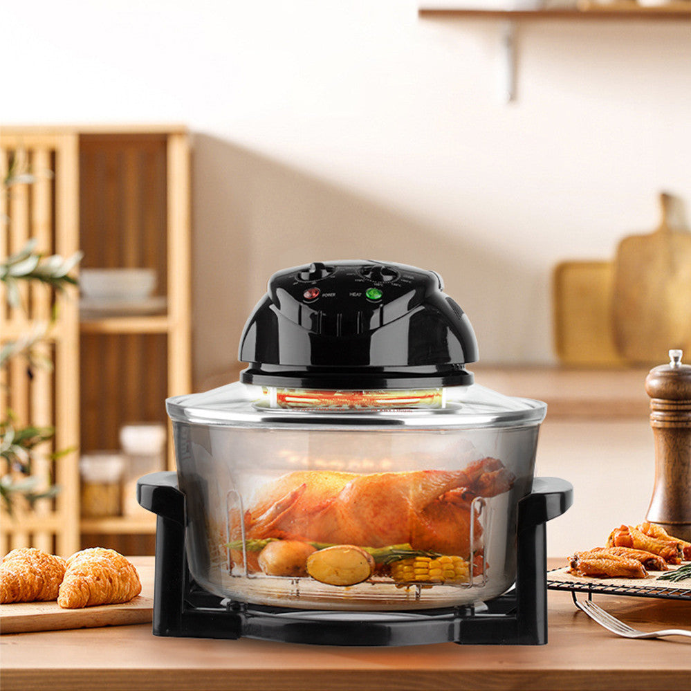 Smart Visual Air Fryer – Multi-Functional Oil-Free Cooking Machine for Home