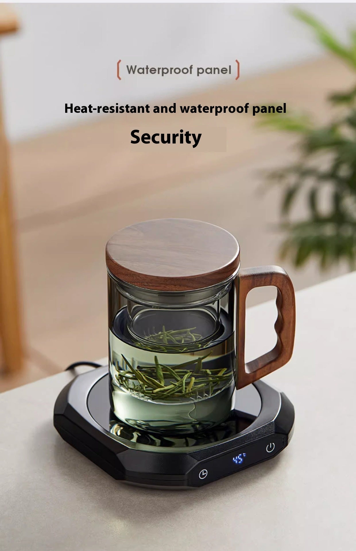Smart Heating Base – Automatic Constant Temperature Warmer for Home & Office Use