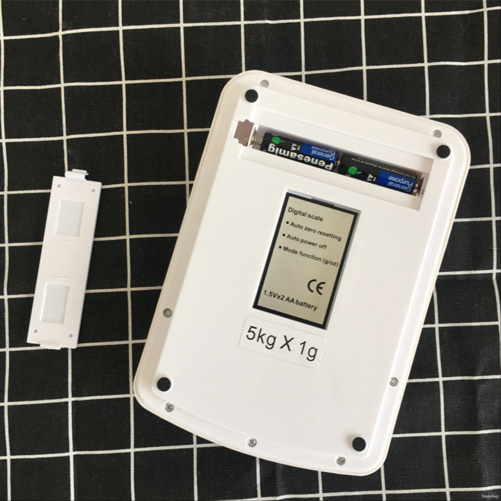 Electronic kitchen scale – digital food and baking scale for household use