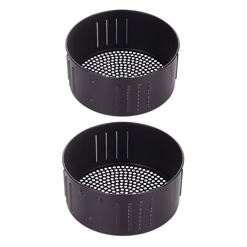 Air Fryer Food Basket with Liner – Non-Stick Reusable Silicone Accessories