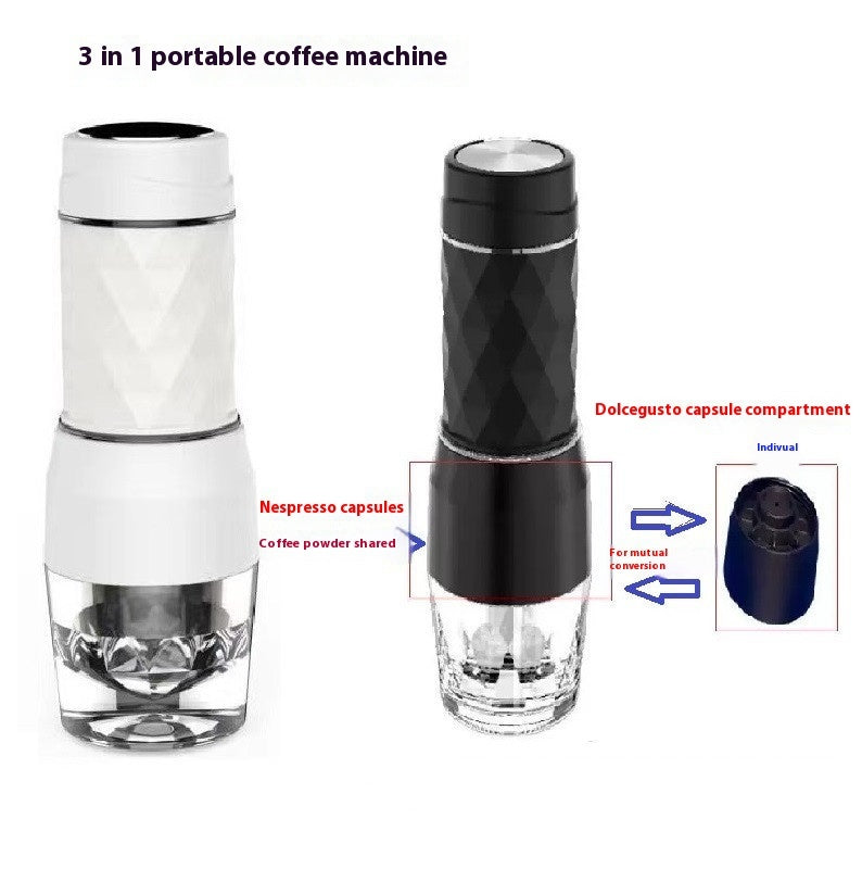 Mini Portable Fashion Espresso Coffee Machine – Compact & Stylish Coffee Maker