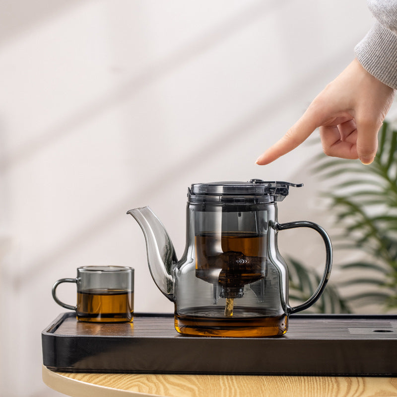 Teapot with Built-in Tea Infuser & Water Separation Filter – Loose Leaf Tea Brewer
