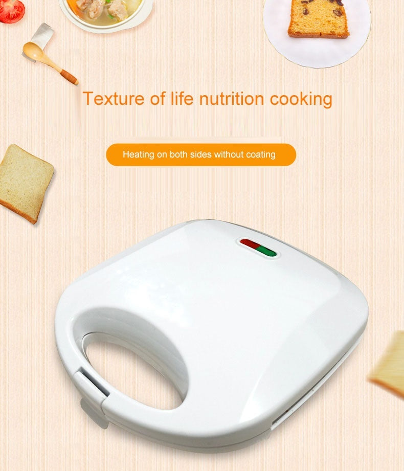 Double-Sided Sandwich Maker – 220V Non-Stick Panini Press & Breakfast Grill for Home