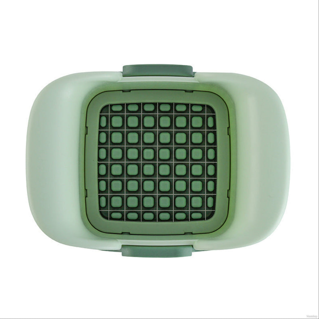 Multifunctional vegetable chopper – manual onion dicer and potato slicer for kitchen